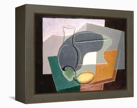 Fruit-Dish and Carafe, 1927-Juan Gris-Framed Premier Image Canvas