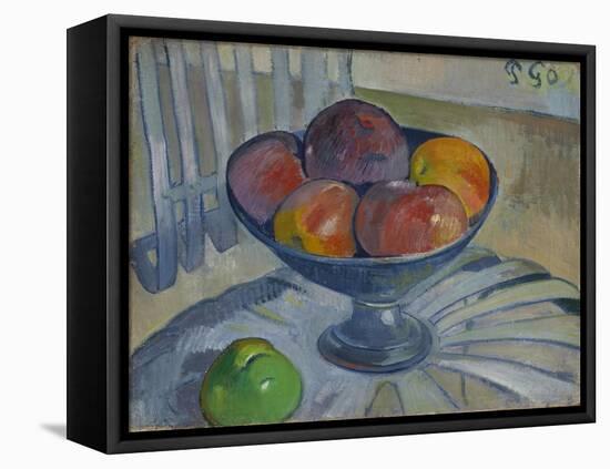 Fruit dish on a Garden Chair, c.1890-Paul Gauguin-Framed Premier Image Canvas