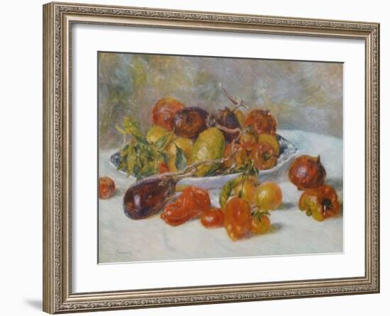 Fruit du Midi 1881-Pierre-Auguste Renoir-Framed Collectable Print