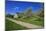 Fruit Farm Between Blossoming Cherry Trees Iat the Estedeich in Kšnigreich, Altes Land Near Hamburg-Uwe Steffens-Mounted Photographic Print