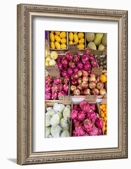 Fruit for Sale in Chinatown, New York City, Ny, USA-Julien McRoberts-Framed Photographic Print