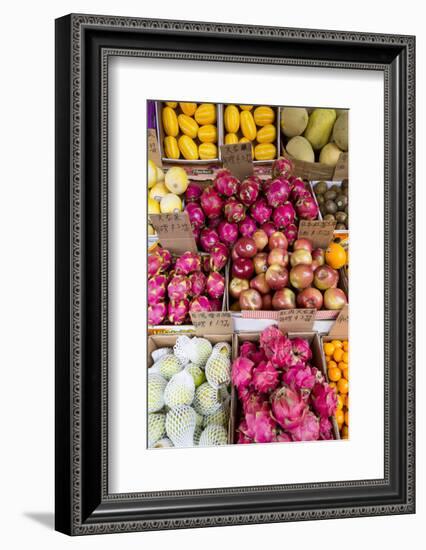 Fruit for Sale in Chinatown, New York City, Ny, USA-Julien McRoberts-Framed Photographic Print