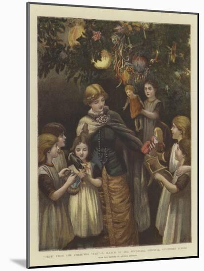Fruit from the Christmas Tree, a Sketch at the Foundling Hospital, Guildford Street-Arthur Hopkins-Mounted Giclee Print