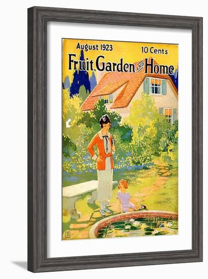 Fruit Garden and Home, 1923, USA-null-Framed Giclee Print