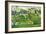 Fruit Garden In Pontoise-Paul Cézanne-Framed Art Print