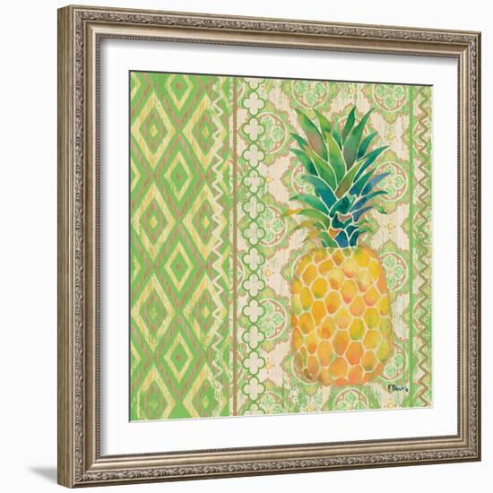 Fruit Ikat I-Paul Brent-Framed Art Print