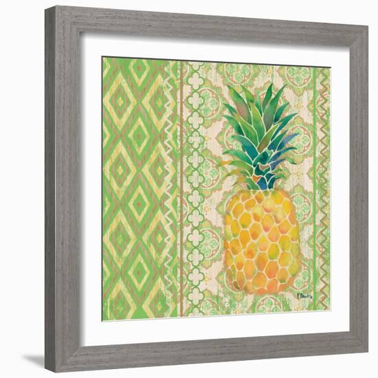 Fruit Ikat I-Paul Brent-Framed Art Print