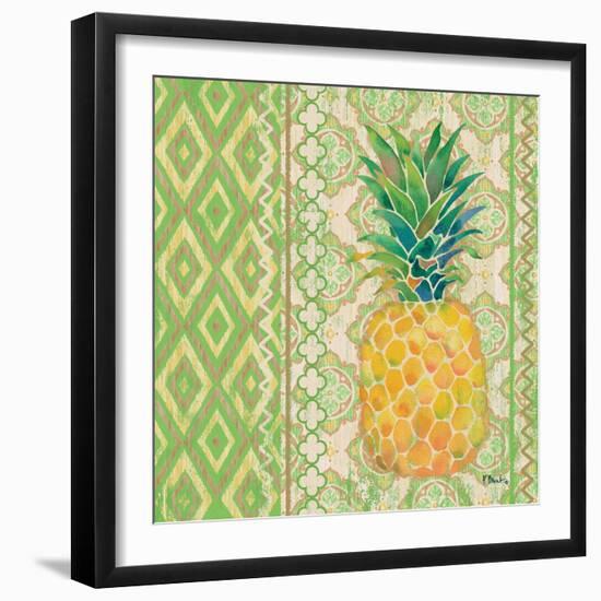 Fruit Ikat I-Paul Brent-Framed Art Print