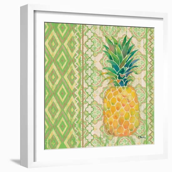 Fruit Ikat I-Paul Brent-Framed Art Print