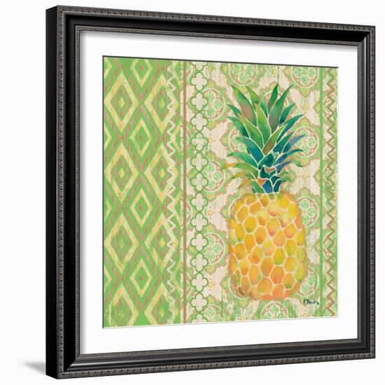 Fruit Ikat I-Paul Brent-Framed Art Print