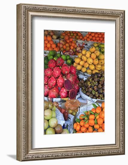 Fruit in Sihanoukville Market, Sihanouk Province, Cambodia, Indochina, Southeast Asia, Asia-Richard Cummins-Framed Photographic Print