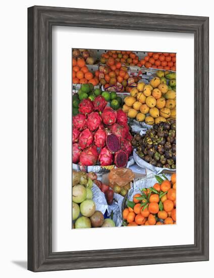 Fruit in Sihanoukville Market, Sihanouk Province, Cambodia, Indochina, Southeast Asia, Asia-Richard Cummins-Framed Photographic Print