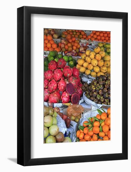 Fruit in Sihanoukville Market, Sihanouk Province, Cambodia, Indochina, Southeast Asia, Asia-Richard Cummins-Framed Photographic Print