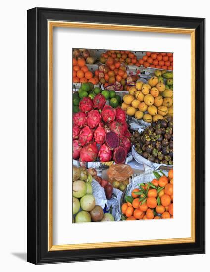 Fruit in Sihanoukville Market, Sihanouk Province, Cambodia, Indochina, Southeast Asia, Asia-Richard Cummins-Framed Photographic Print