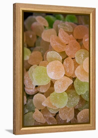 Fruit jellies, Zaragoza, Aragon, Spain-null-Framed Premier Image Canvas