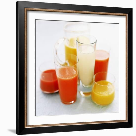 Fruit Juices-David Munns-Framed Premium Photographic Print