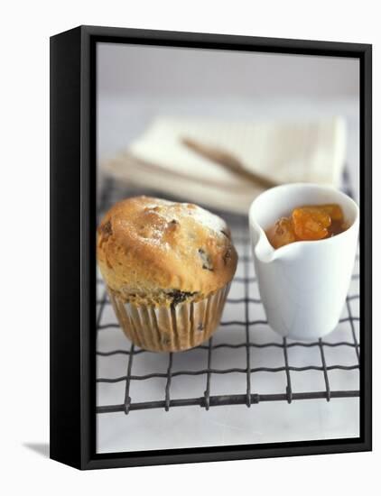 Fruit Muffin and a Pot of Apricot Jam-Jean Cazals-Framed Premier Image Canvas