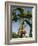 Fruit on Palm Tree, Nicoya Pennisula, Costa Rica, Central America-R H Productions-Framed Photographic Print