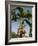 Fruit on Palm Tree, Nicoya Pennisula, Costa Rica, Central America-R H Productions-Framed Photographic Print