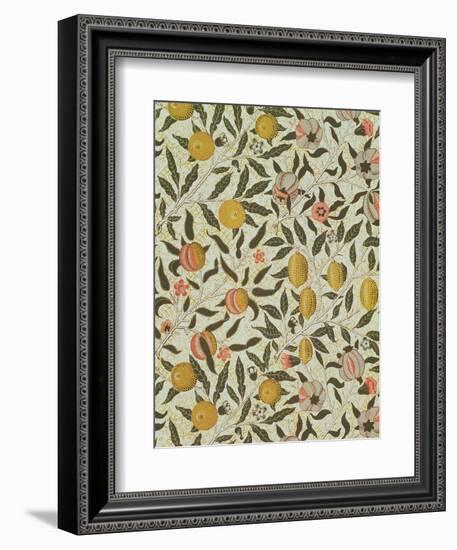 Fruit or Pomegranate Wallpaper Design-William Morris-Framed Premium Giclee Print