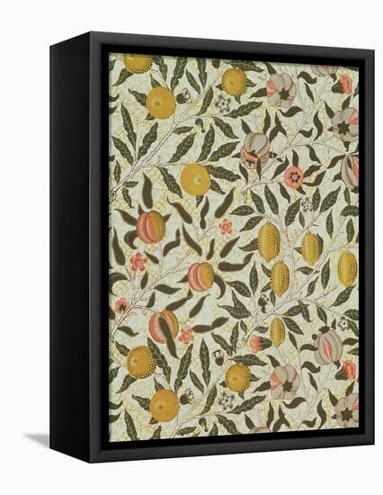 Fruit or Pomegranate Wallpaper Design-William Morris-Framed Premier Image Canvas