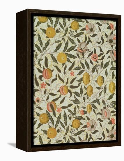 Fruit or Pomegranate Wallpaper Design-William Morris-Framed Premier Image Canvas