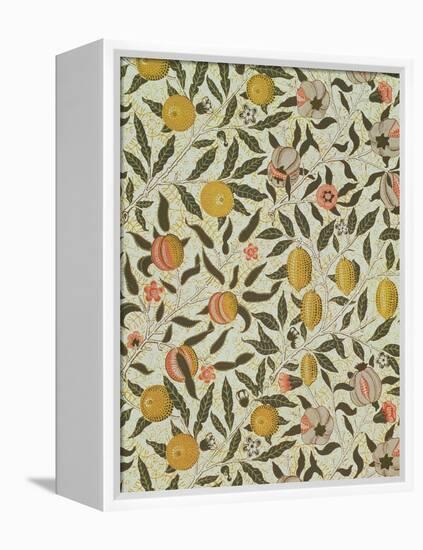 Fruit or Pomegranate Wallpaper Design-William Morris-Framed Premier Image Canvas