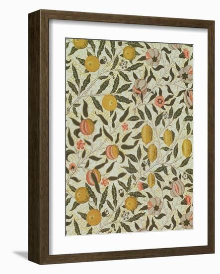 Fruit or Pomegranate Wallpaper Design-William Morris-Framed Giclee Print