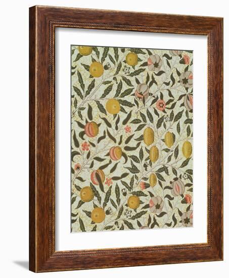 Fruit or Pomegranate Wallpaper Design-William Morris-Framed Giclee Print