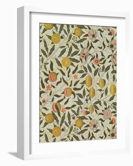 Fruit or Pomegranate Wallpaper Design-William Morris-Framed Giclee Print