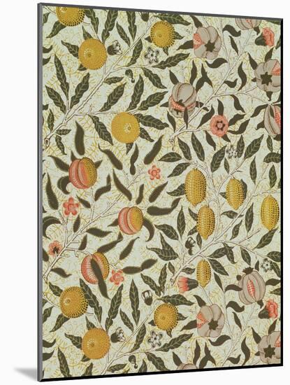 Fruit or Pomegranate Wallpaper Design-William Morris-Mounted Giclee Print