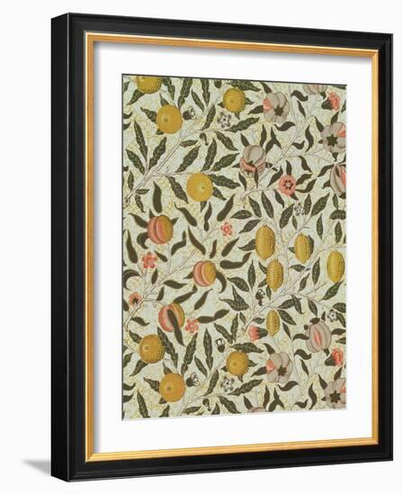 Fruit or Pomegranate Wallpaper Design-William Morris-Framed Giclee Print