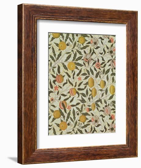 Fruit or Pomegranate Wallpaper Design-William Morris-Framed Giclee Print