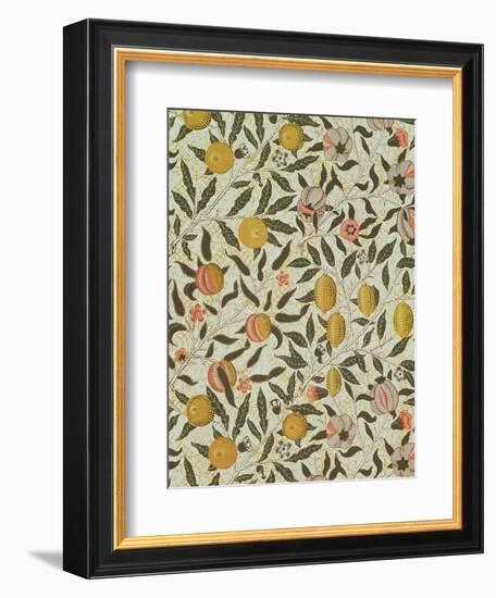 Fruit or Pomegranate Wallpaper Design-William Morris-Framed Giclee Print