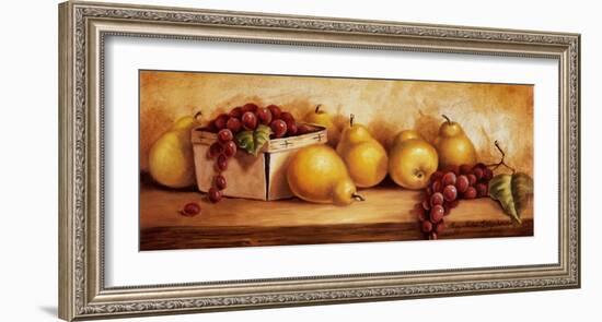 Fruit Panel I-Peggy Thatch Sibley-Framed Art Print