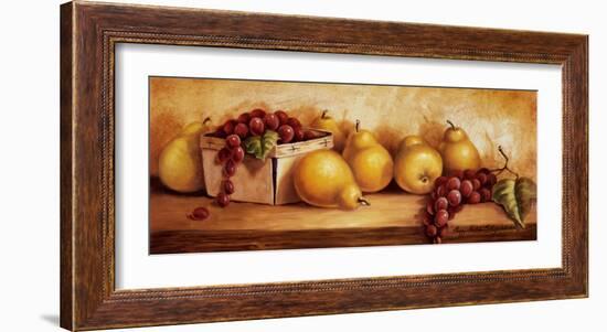 Fruit Panel I-Peggy Thatch Sibley-Framed Art Print