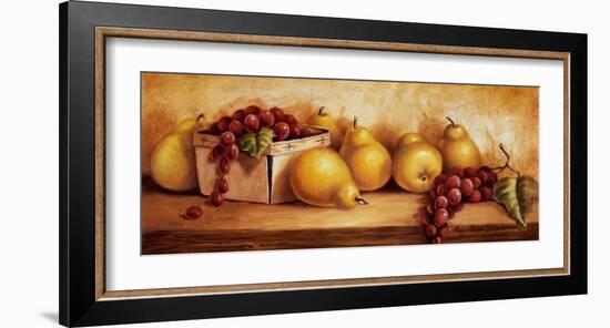 Fruit Panel I-Peggy Thatch Sibley-Framed Art Print