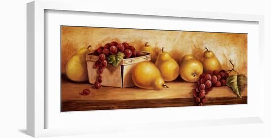 Fruit Panel I-Peggy Thatch Sibley-Framed Art Print