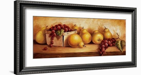 Fruit Panel I-Peggy Thatch Sibley-Framed Art Print