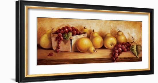 Fruit Panel I-Peggy Thatch Sibley-Framed Art Print