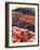 Fruit, Peaches and Grapes, for Sale on Market in the Rue Ste. Claire, Rhone-Alpes, France-Ruth Tomlinson-Framed Photographic Print