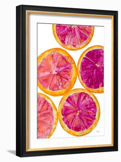 Fruit Punch I-Nola James-Framed Art Print