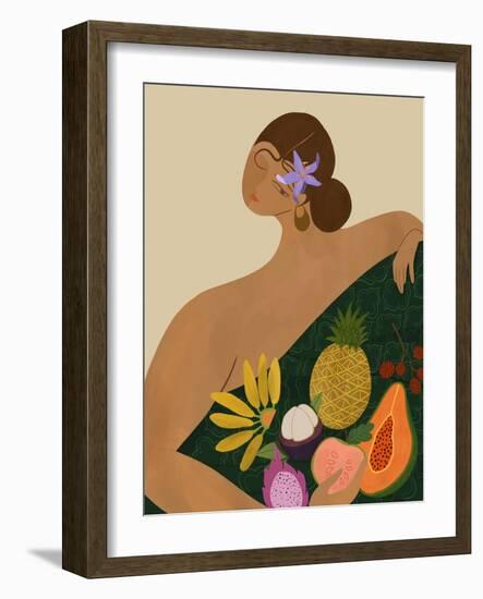 Fruit Seller-Arty Guava-Framed Giclee Print