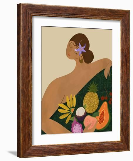 Fruit Seller-Arty Guava-Framed Giclee Print