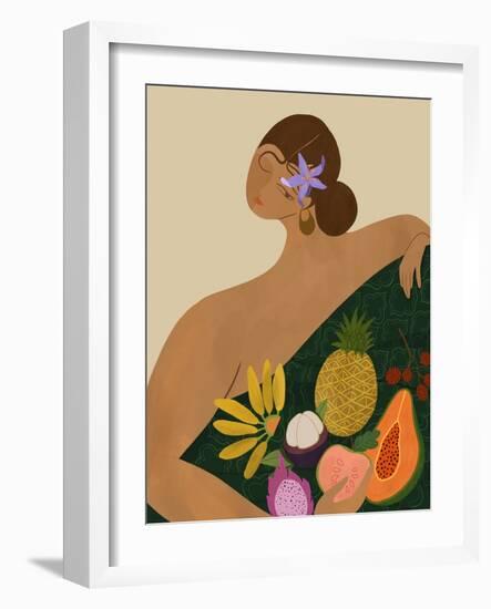 Fruit Seller-Arty Guava-Framed Giclee Print