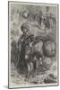 Fruit-Sellers Going to Jerusalem-William J. Webbe-Mounted Giclee Print