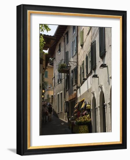 Fruit Shop in the Old Town of Limone, Lake Garda, Lombardy, Italy, Europe-James Emmerson-Framed Photographic Print