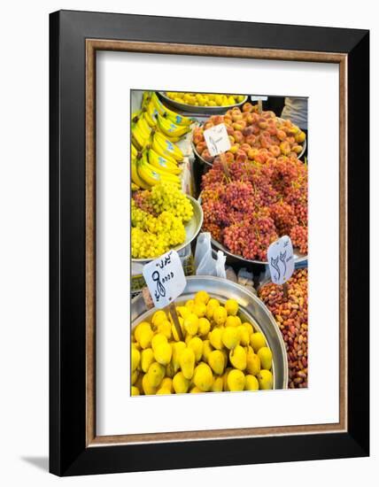 Fruit shop, Tehran, Iran, Middle East-James Strachan-Framed Photographic Print