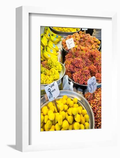 Fruit shop, Tehran, Iran, Middle East-James Strachan-Framed Photographic Print