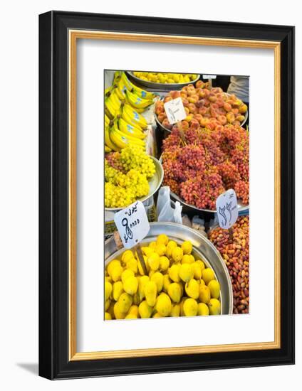 Fruit shop, Tehran, Iran, Middle East-James Strachan-Framed Photographic Print